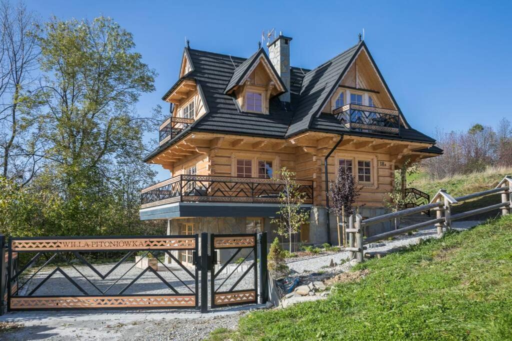 Willa Pitoniówka z sauną, Netflix oraz Xbox one Kościelisko Exterior foto